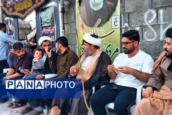 ایستگاه صلواتی به‌مناسب سالگرد شهدای خدمت در شهرستان باشت