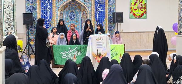 شور و شادی میلاد منجی عالم در دارالقرآن امام حسین (ع) ناحیه ۶ مشهد