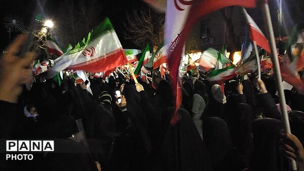 تجمع مردمی برای خونخواهی در مسجد جامع شهرستان نیشابور