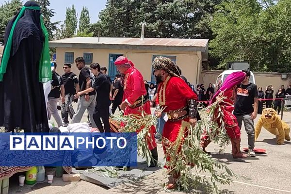 مراسم شبیه خوانی روز عاشورا در شهرستان طالقان