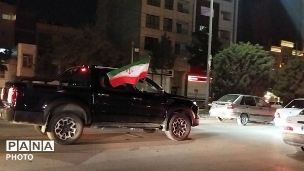 رژه ماشینی در روز های آخر سال ۱۴۰۴