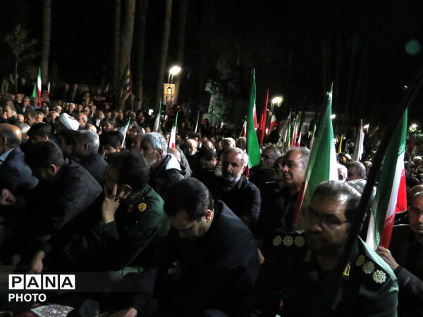 خروش مردم  خلیل آباد در حمایت از رزمندگان اسلام