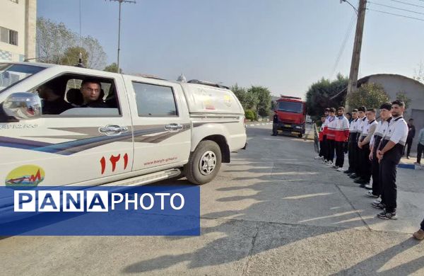 آژیر مانور زلزله در مدارس محمودآباد به صدا درآمد