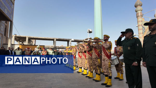 عطر افشانی گلزار شهدا؛ تجدید پیمان با آسمان در یزد