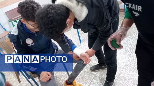 مانور زلزله در طارم