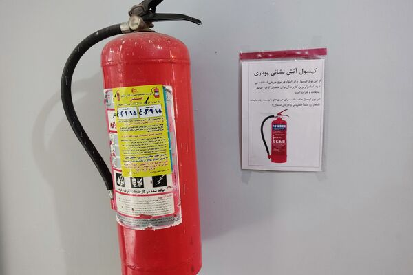 اجرای مانور زلزله در دبیرستان حاج علی اکبر گراشی ناحیه 3 شیراز