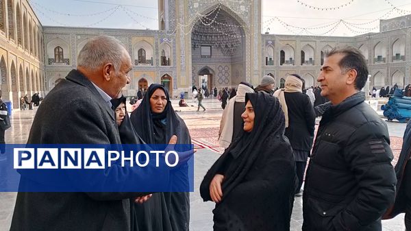 کاروان زیارتی دختران حضرت زهرا (س) در مشهد مقدس 