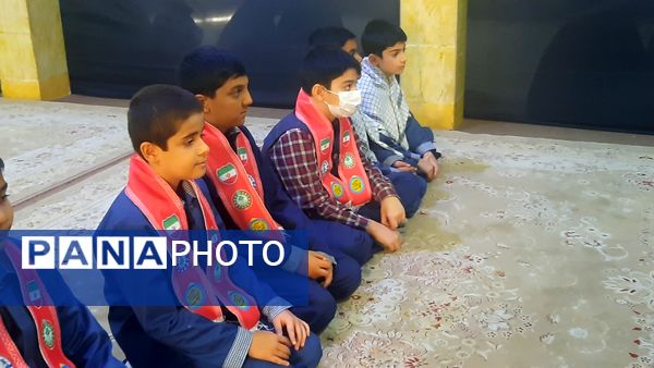 مراسم هفتمین روز شهادت‌ سید مقاومت در ناحیه۶ مشهد 