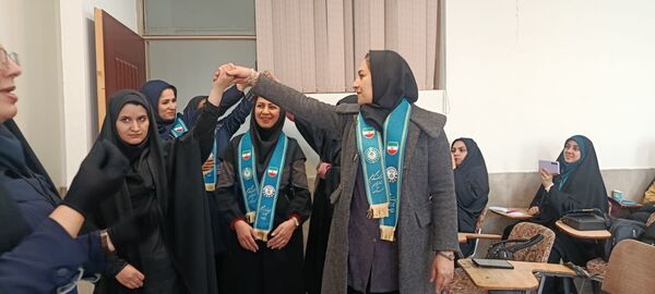 کارگاه توانمندسازی مربیان کاردان پیشتاز سازمان دانش‌آموزی ناحیه یک کرج 