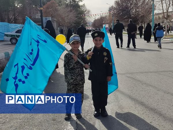 راهپیمایی ۲۲ بهمن در دیار حاج قاسم سلیمانی