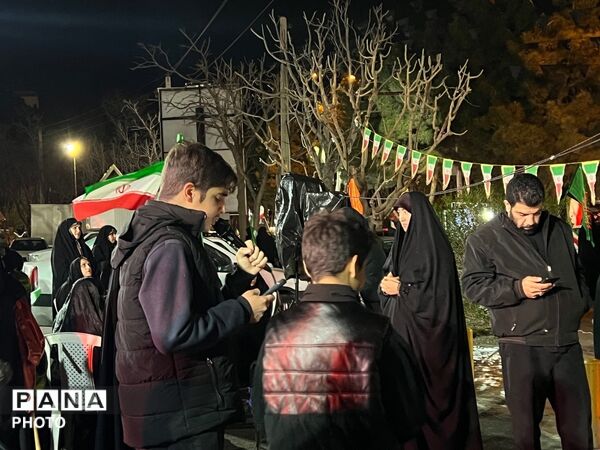 برپایی ایستگاه صلواتی در عظیمیه کرج