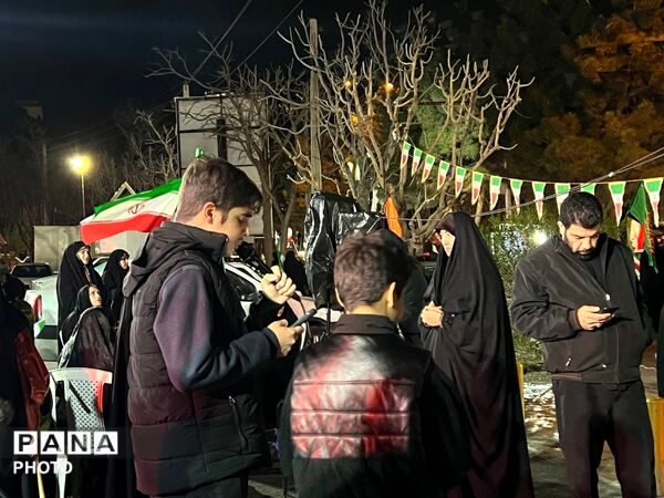 برپایی ایستگاه صلواتی در عظیمیه کرج