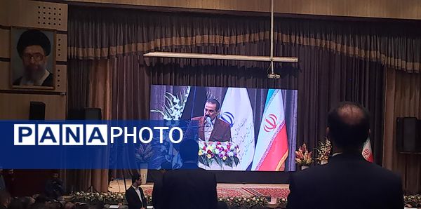 آیین نکوداشت خیر مدرسه ساز عبدالرضا وکیلی با حضور وزیر آموزش و پرورش در نیشابور 