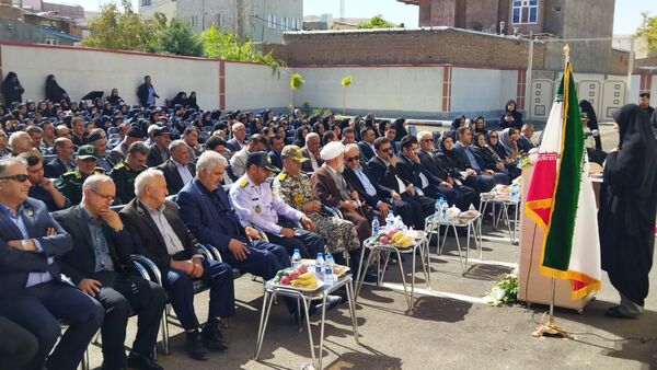 افتتاح مدرسه ۶ کلاسه «بانو مهین شادمان»