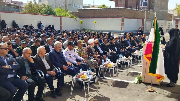 افتتاح مدرسه ۶ کلاسه «بانو مهین شادمان»