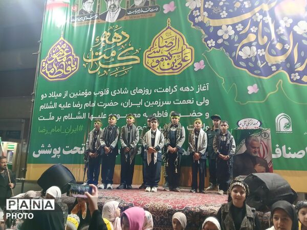 حضور پر شور مردم همدان ،در اجتماعات شبانه آرامگاه بوعلی 