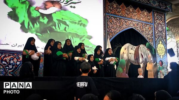 همایش بزرگ شیرخواران حسینی در کاشمر   