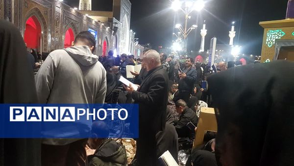 شکوه حضور زائران ومجاوران حرم مطهر رضوی در مراسم شب قدر نوزدهم ماه رمضان