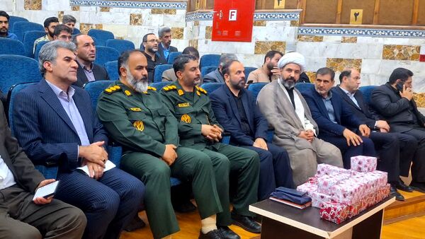 مراسم بزرگداشت اربعین شهدای دفاع مقدس ۱۲روزه در استان البرز