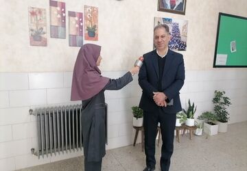 مهارت عملی و آمادگی دانش‌آموزان مدرسه فاطمه الزهرا (س) در مانور زلزله