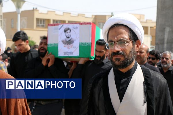 تشییع دانشجوی جهادگر «محمدحسین دریس»