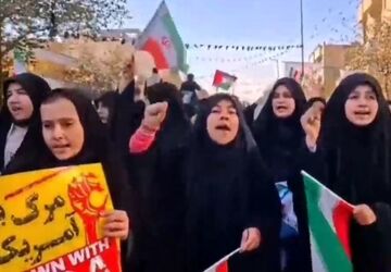 روایتی از شور و هیجان انقلابی دانش آموزان 