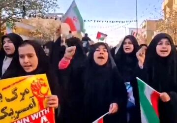 روایتی از شور و هیجان انقلابی دانش آموزان 