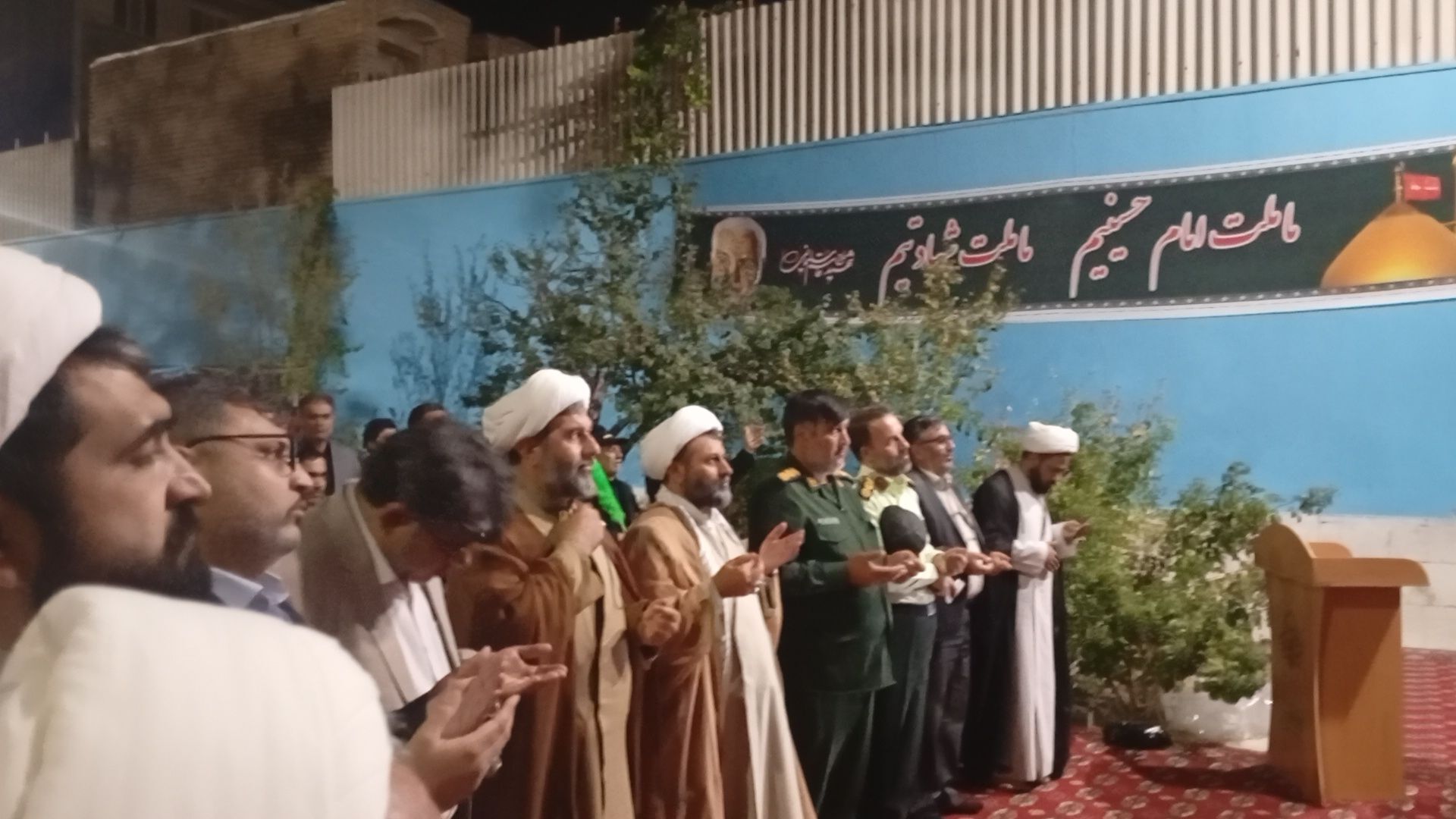 یادواره شهدای طلاب و روحانیت در حوزه علمیه آیت الله حکیم شهرستان شیروان