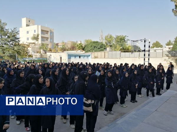 زنگ مهر، آغاز بهار تعلیم و تربیت در دبیرستان شهید هاشمی نژاد نیشابور