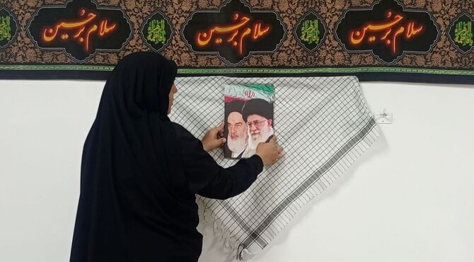 اسکان زائران قائد امت در دبستان نامجو ناحیه دو شهرری 
