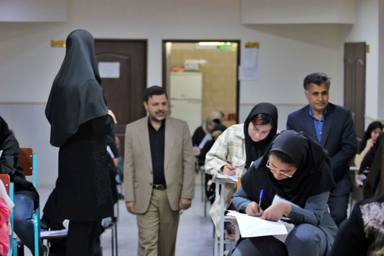 بازدید مدیرکل صدا و سیمای مرکز کهگیلویه و بویراحمد  از فرآیند  برگزاری امتحانات نهایی در یاسوج