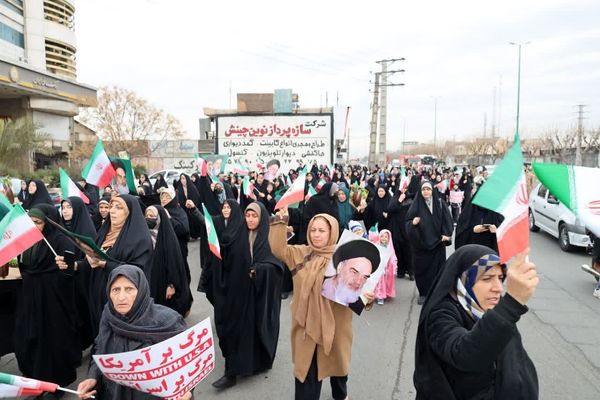 حضور مردم چهاردانگه در جشن چهل و هفتمین سالگرد شکوهمند انقلاب اسلامی