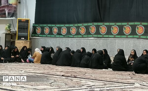 مراسم احیاء بیست و یکم در حسینیه حسینی روستا ارغا شهرستان خلیل آباد