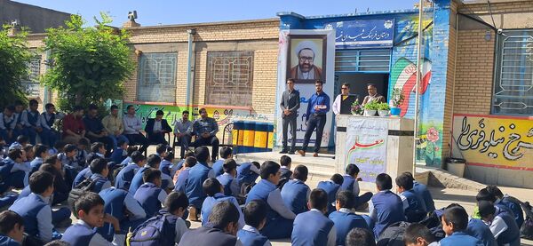 برگزاری مراسم سپاس معلم در خلیل آباد 