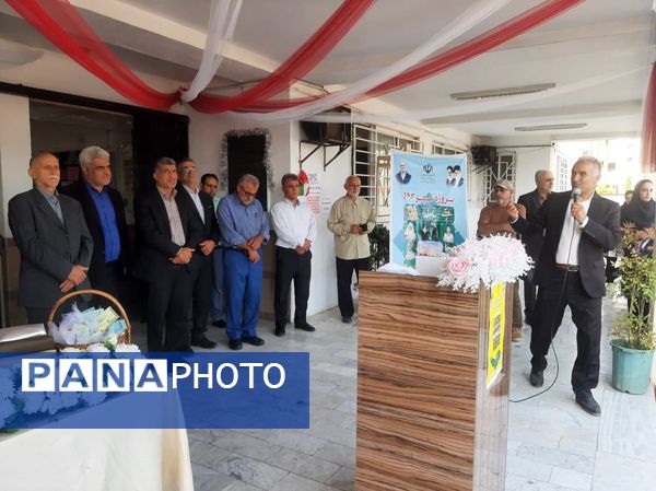 مانور بازگشایی مدارس عباس آباد