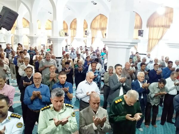 نماز عید سعید قربان در شهرستان خلیل آباد 