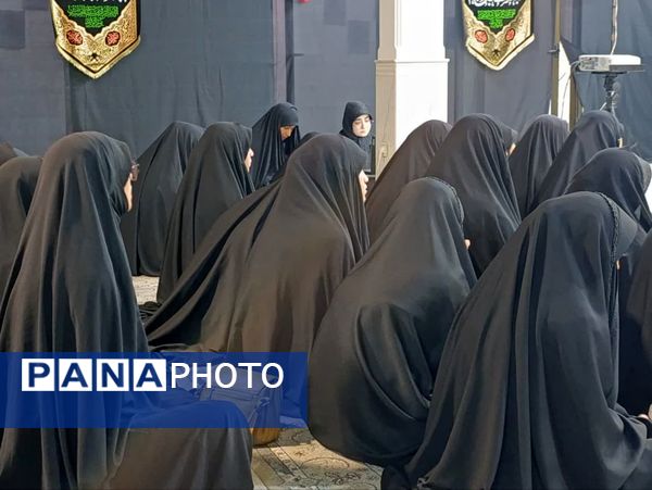 مراسم سوگواری هیات دخترانه بنت الهدی کاشان