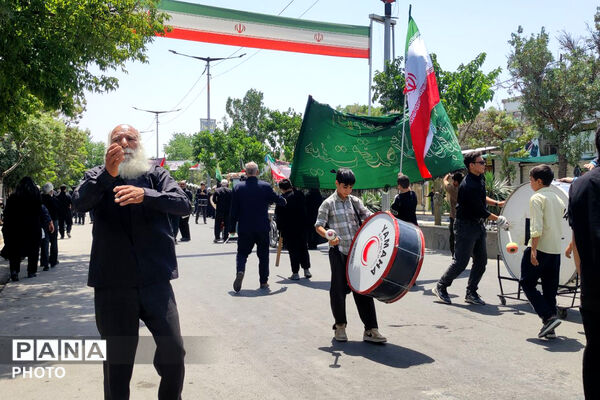 مراسم عزاداری عاشورای حسینی در شهرستان شیروان 