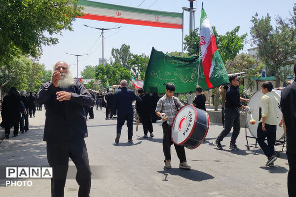مراسم عزاداری عاشورای حسینی در شهرستان شیروان 