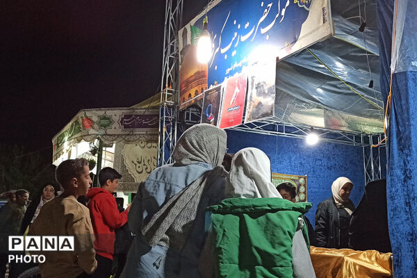 جشن مردمی ولادت امام رضا(ع) در آباده