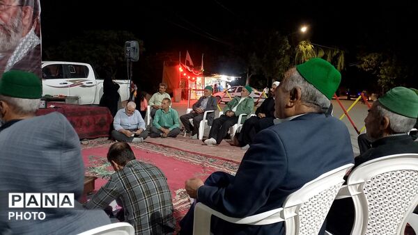 نماز مغرب و عشاء به همراه تجمعات شبانه در حسینیه شهدای شهربار