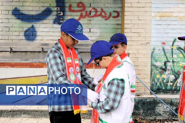 نخستین دوره مسابقات مهارت‌های تشکیلاتی پیشتازان شهرستان نظرآباد