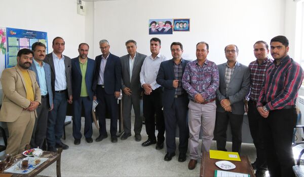 بازدید مدیر اداره آموزش و پرورش خلیل‌آباد از مدارس شهر