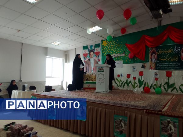 زنگ انقلاب در مدرسه بنت‌الهدی صدر با حضور مسئولین نواخته شد 