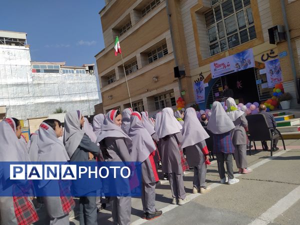 مراسم شور عاطفه‌ها در دبستان شهید رضایی شهرستان ایوان
