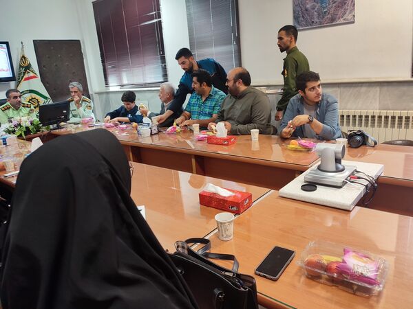 تجلیل از خبرنگاران پانا توسط فرماندهی انتظامی قائمشهر