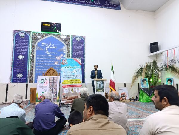 شب شعر و روایت‌گری محفل ادبی خارزنج در خلیل‌آباد