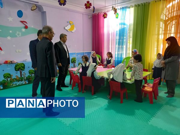 افتتاح مهدکودک ارغوان در شهرستان خلیل آباد