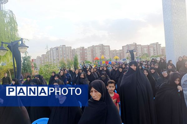 افتتاحیه یادمان شهدای گمنام بوستان ارغوان در نیشابور 