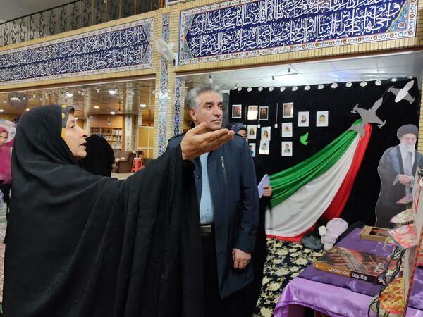 اعتکاف دانش‌آموزی در ناحیه دو شیراز  